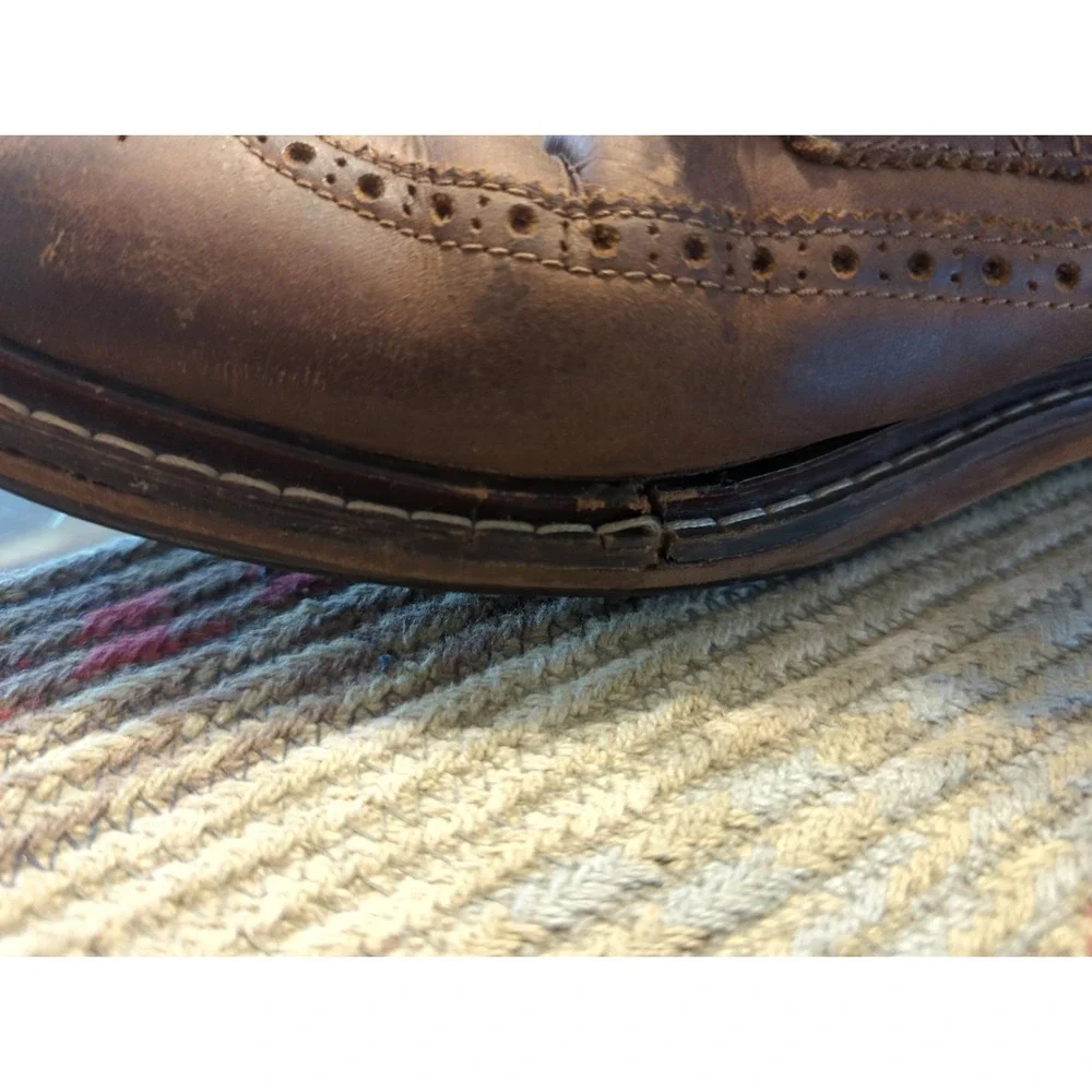 Cole Haan Boots Men's‎ 13M Brown Chukka Wingtip Casual Laceup Comfort C20291